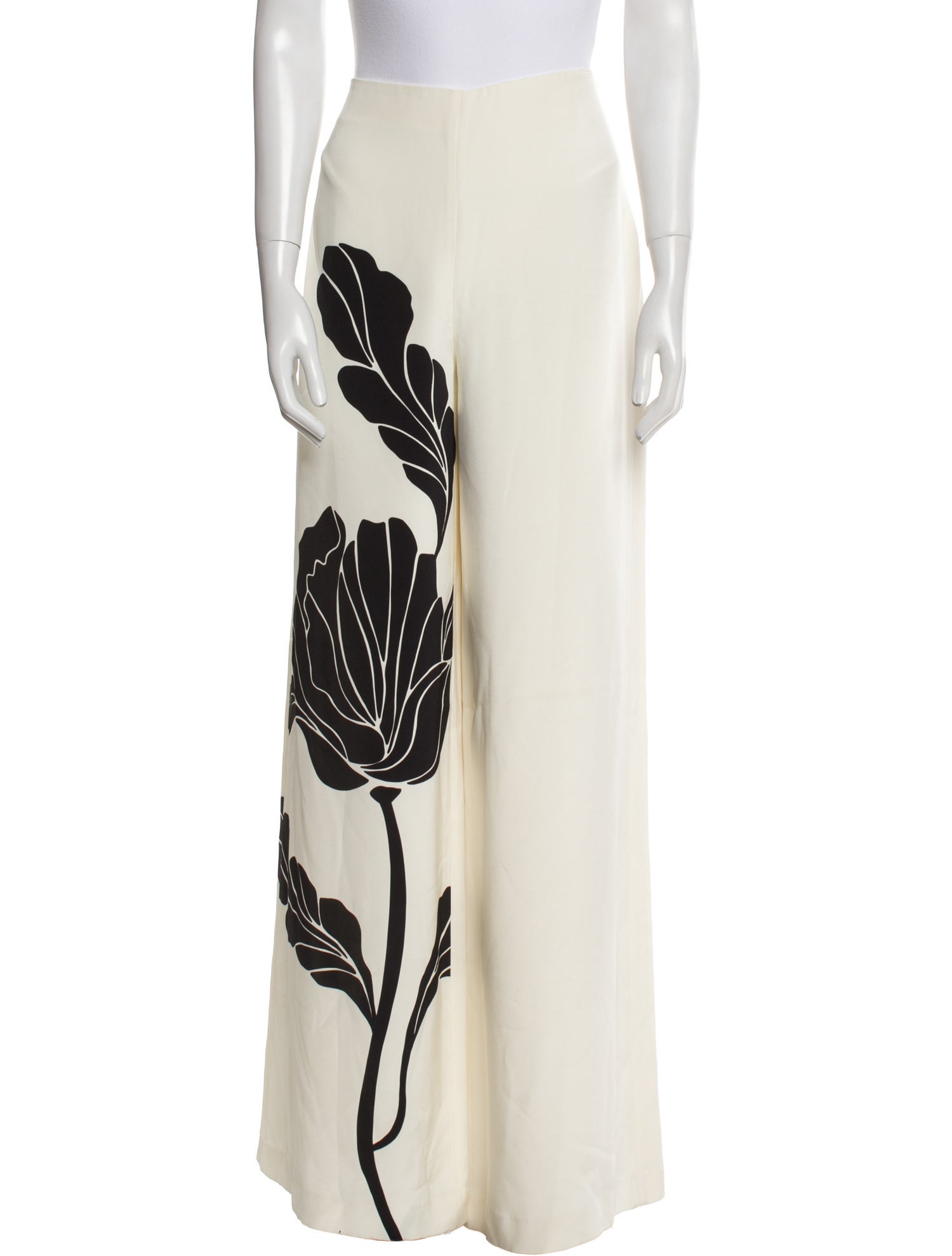 Adam Lippes Silk Wide Leg Pants