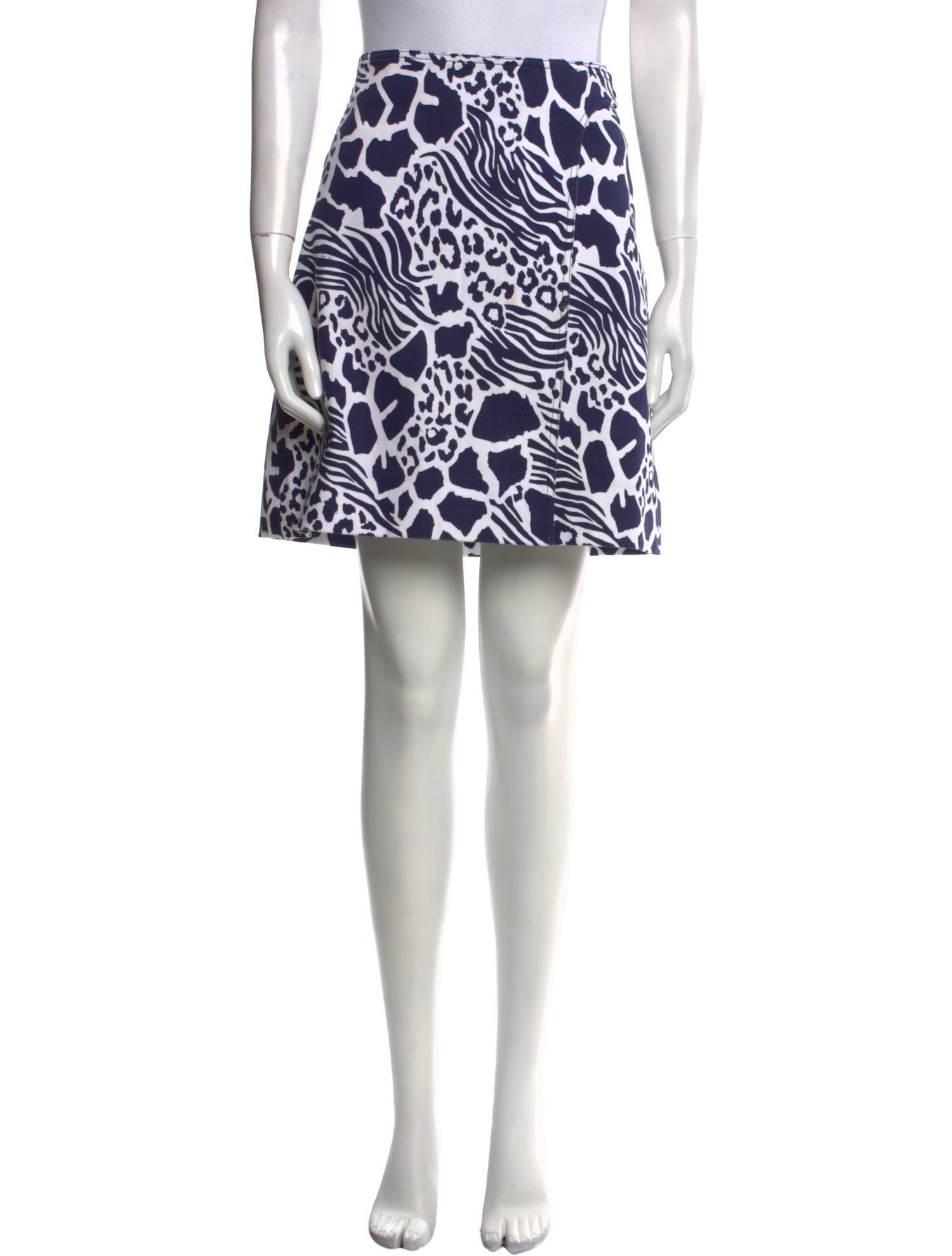 Adam Lippes Printed Mini Skirt