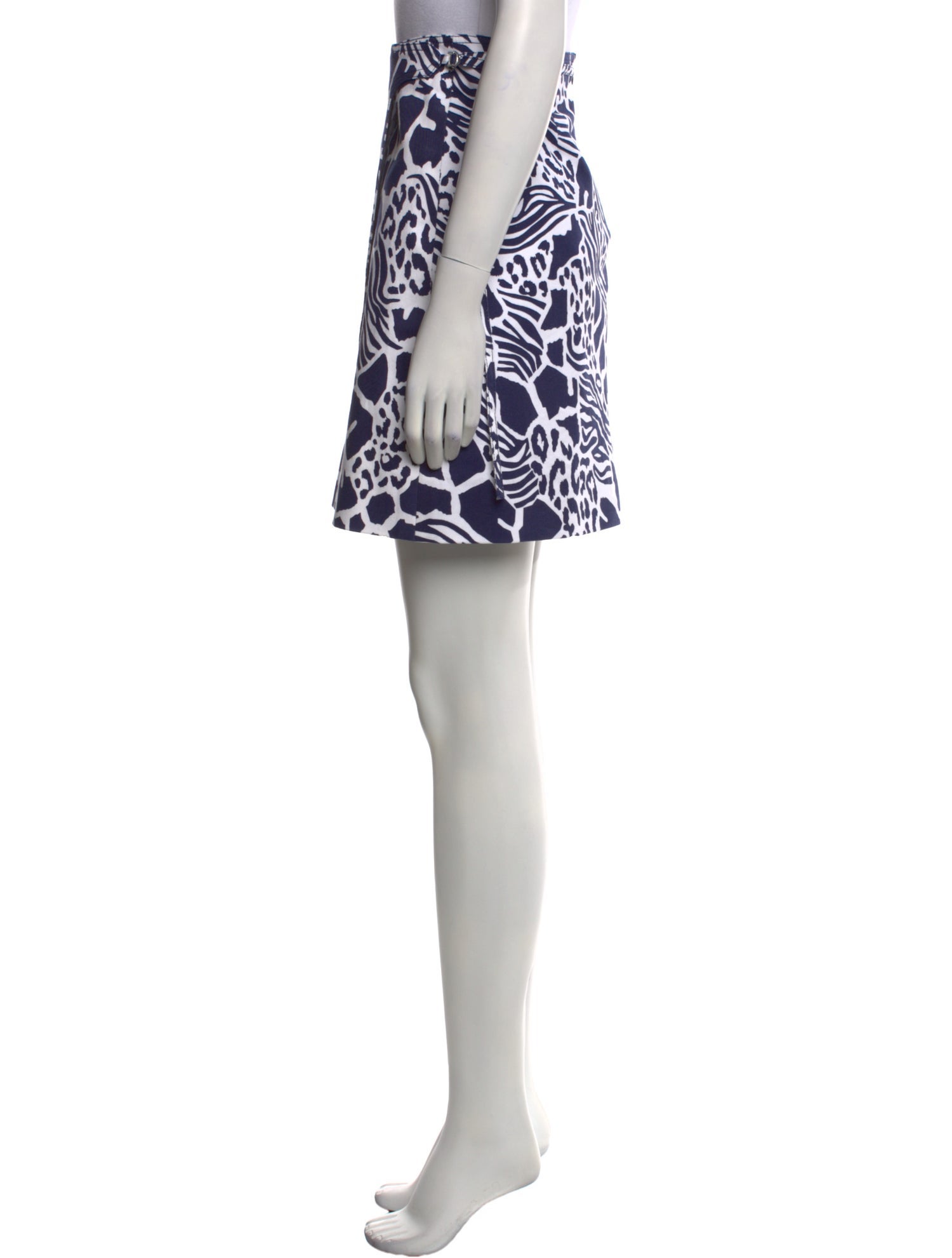 Adam Lippes Printed Mini Skirt