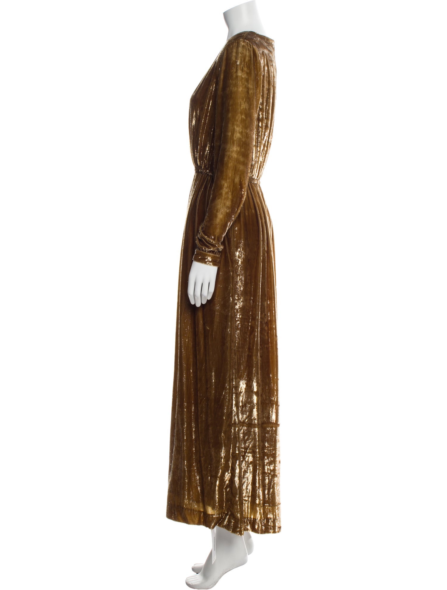 Adam Lippes V-Neck Long Dress