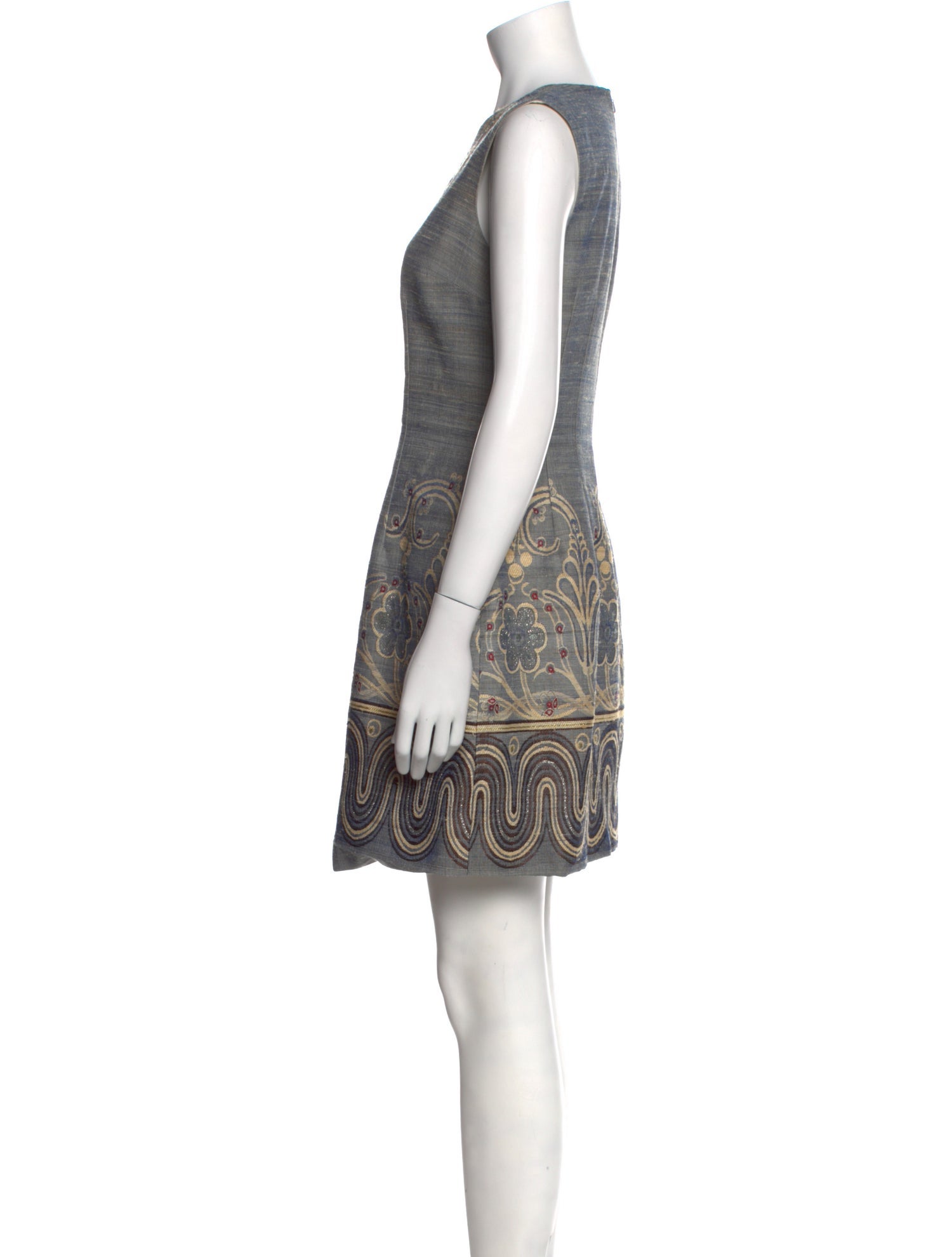Adam Lippes Silk Mini Dress