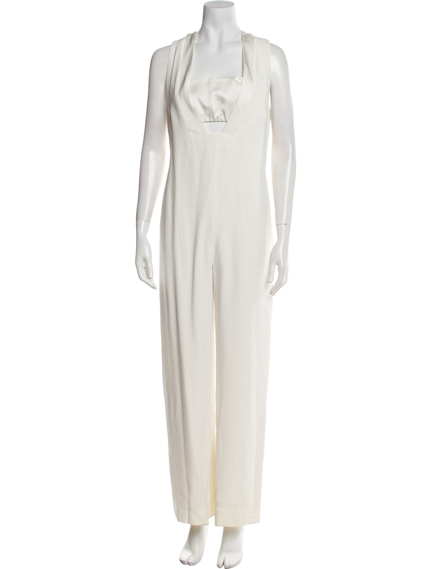 Adam Lippes Square Neckline Jumpsuit