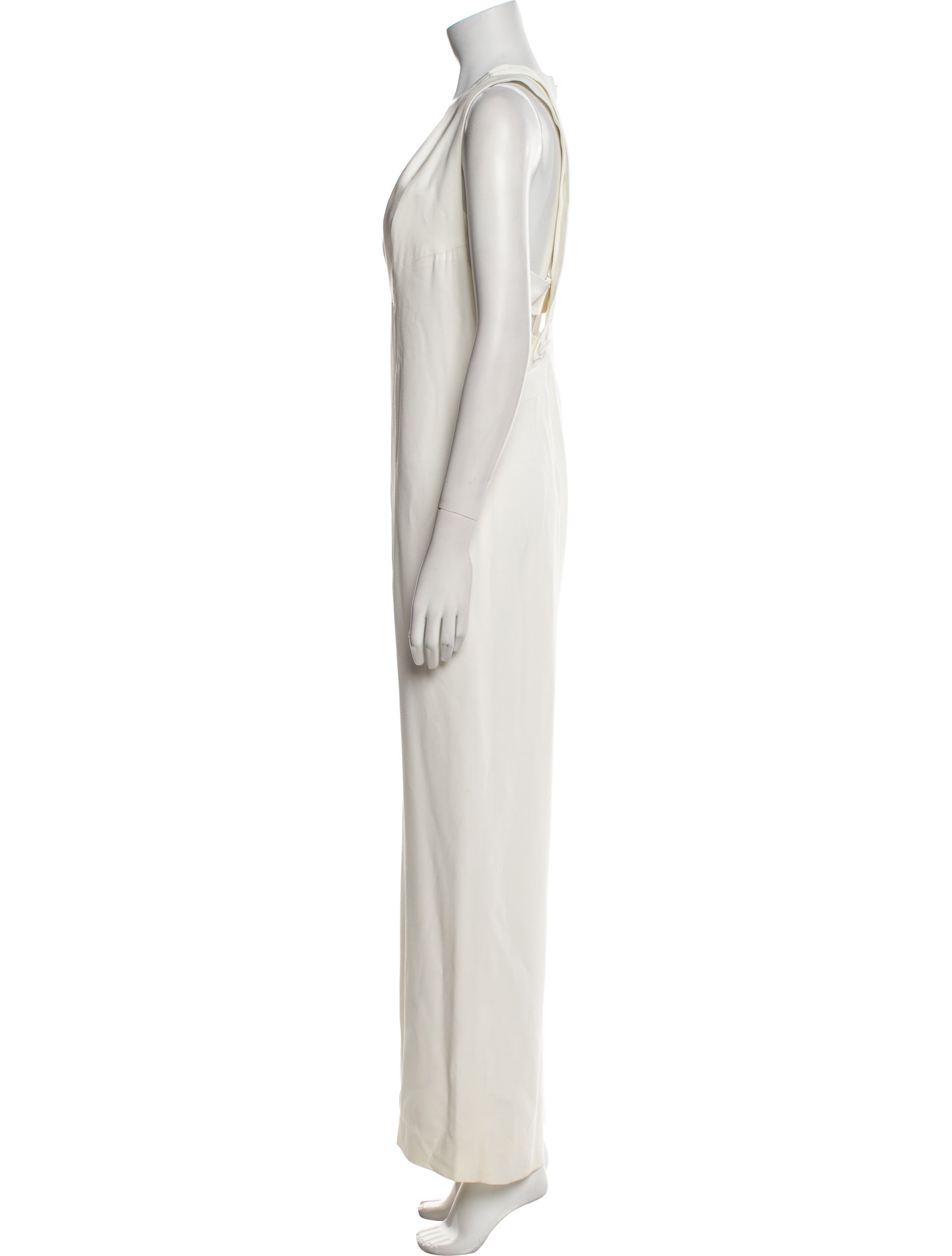 Adam Lippes Square Neckline Jumpsuit