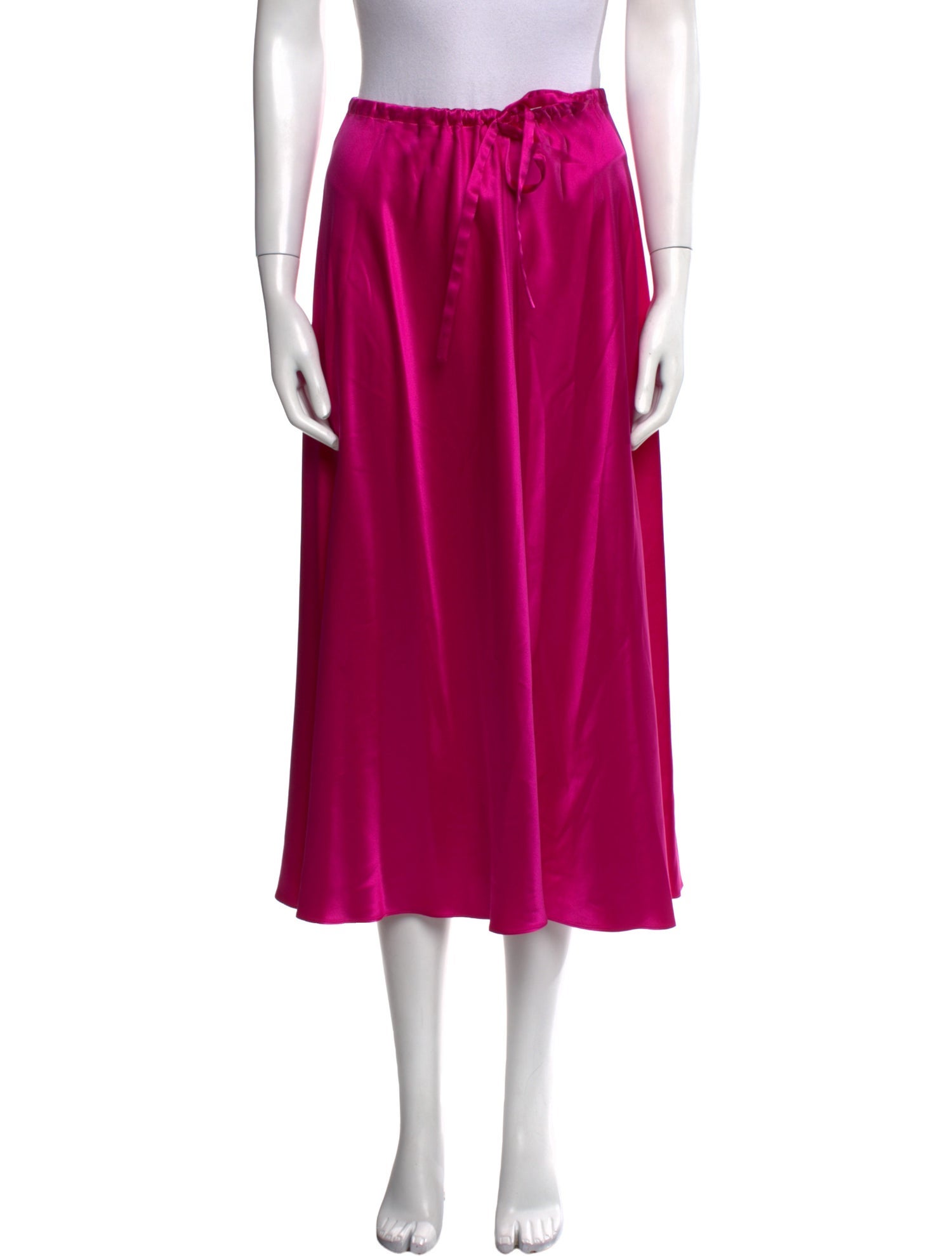 Adam Lippes Silk Midi Length Skirt