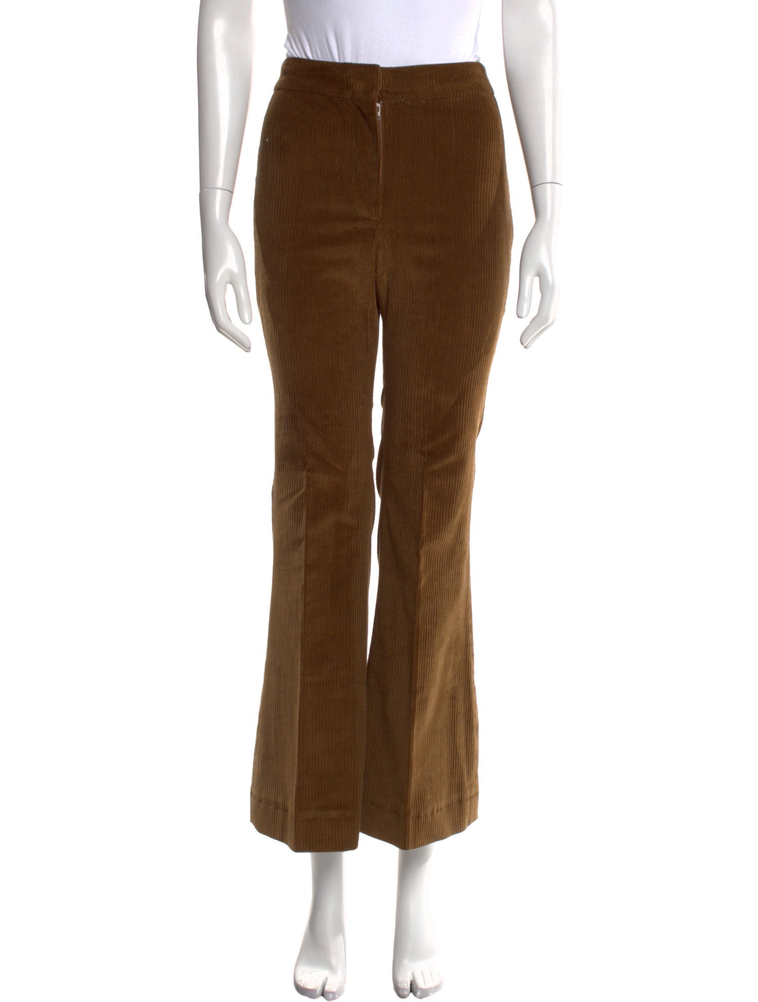 Adam Lippes Leather Wide Leg Pants