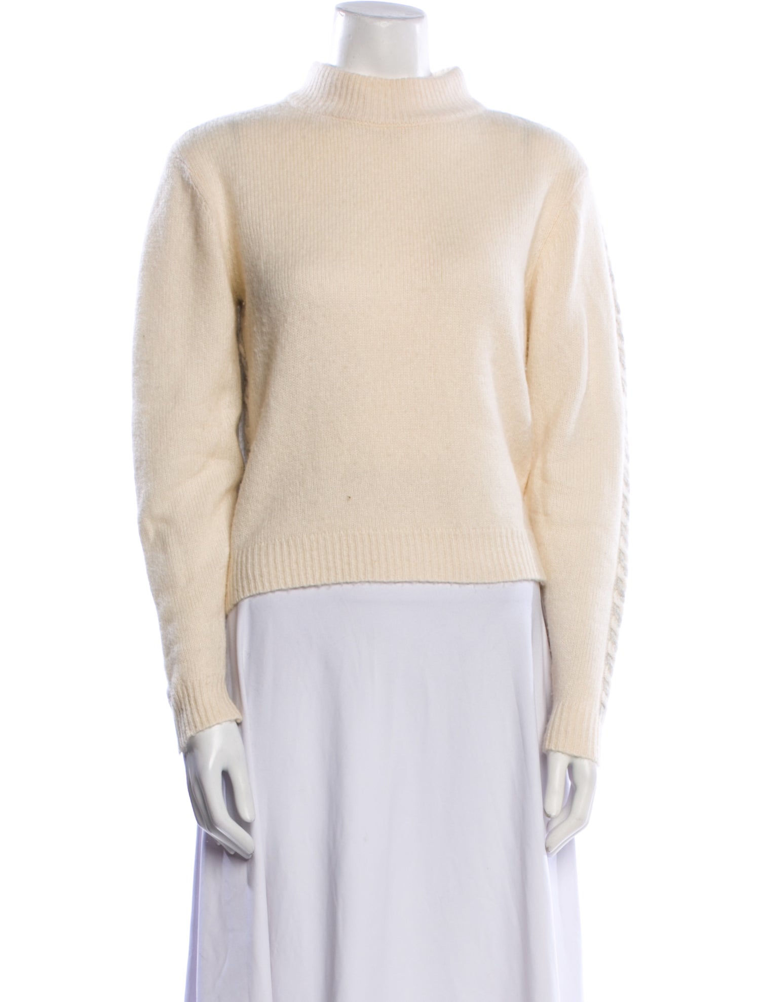 Adam Lippes Cashmere Mock Neck Sweater