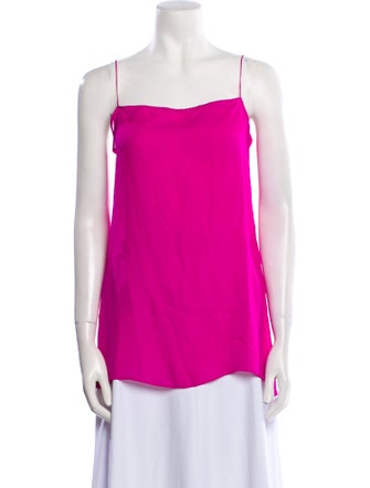 Adam Lippes Square Neckline Sleeveless Top