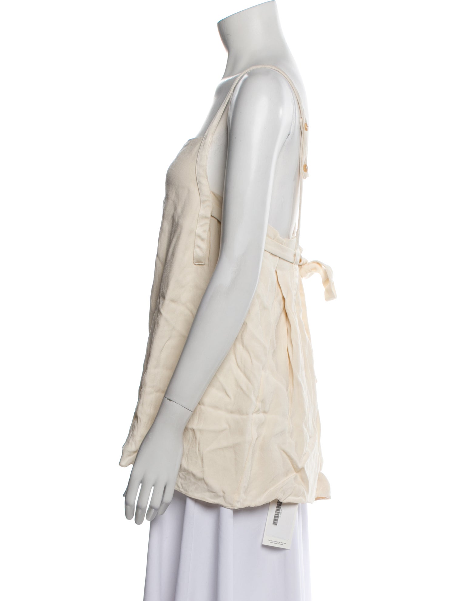 Adam Lippes Square Neckline Sleeveless Top