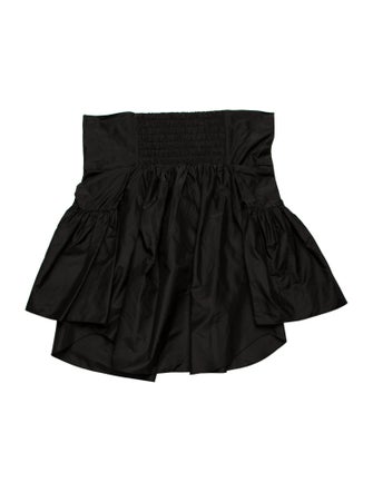 Adam Lippes Strapless Crop Top