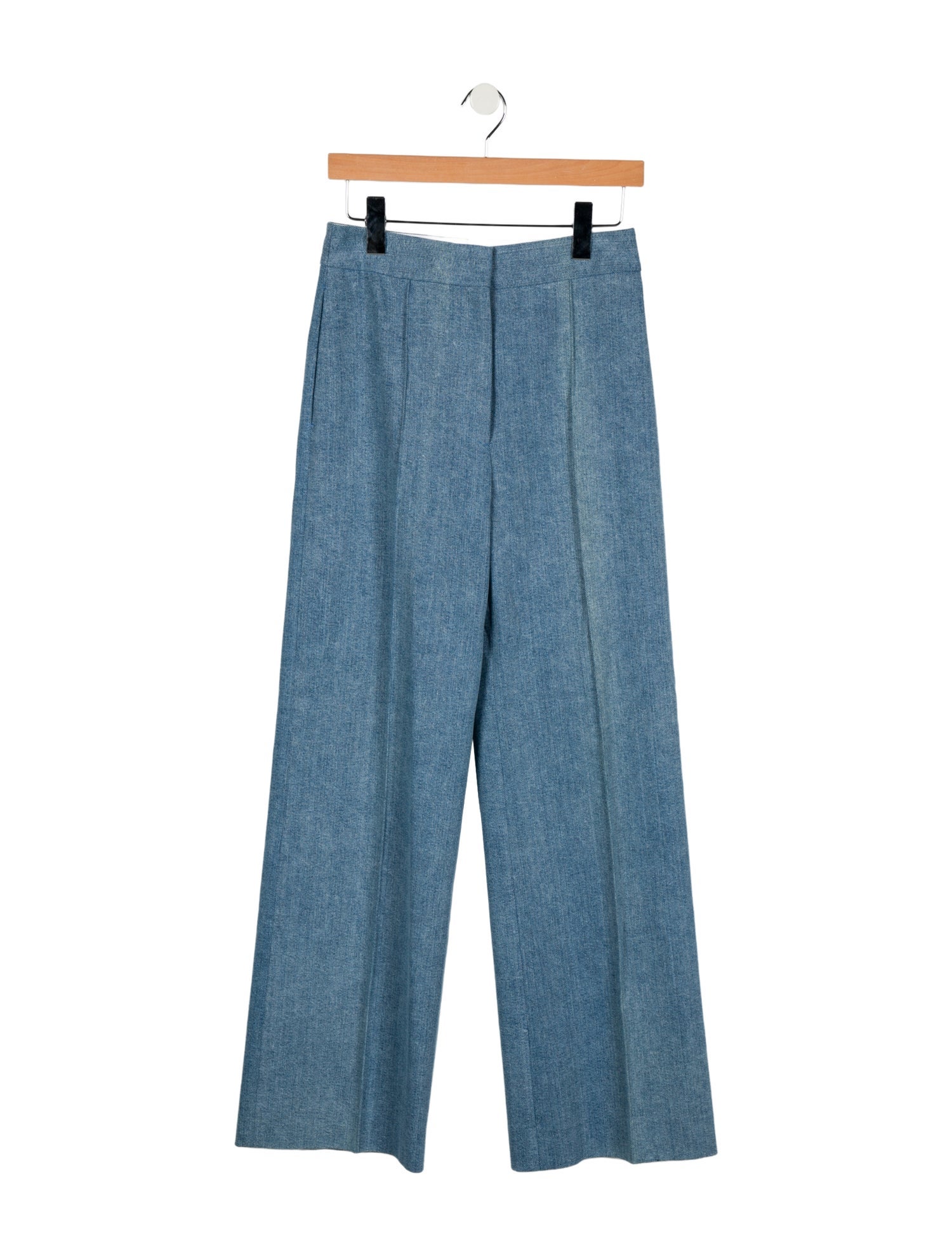 Adam Lippes High-Rise Wide Leg Jeans