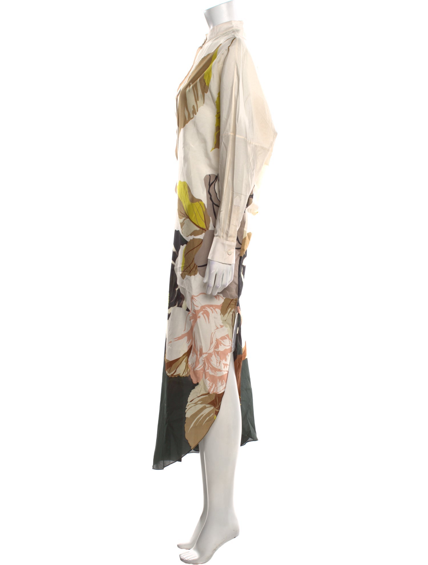 Adam Lippes Printed Long Dress