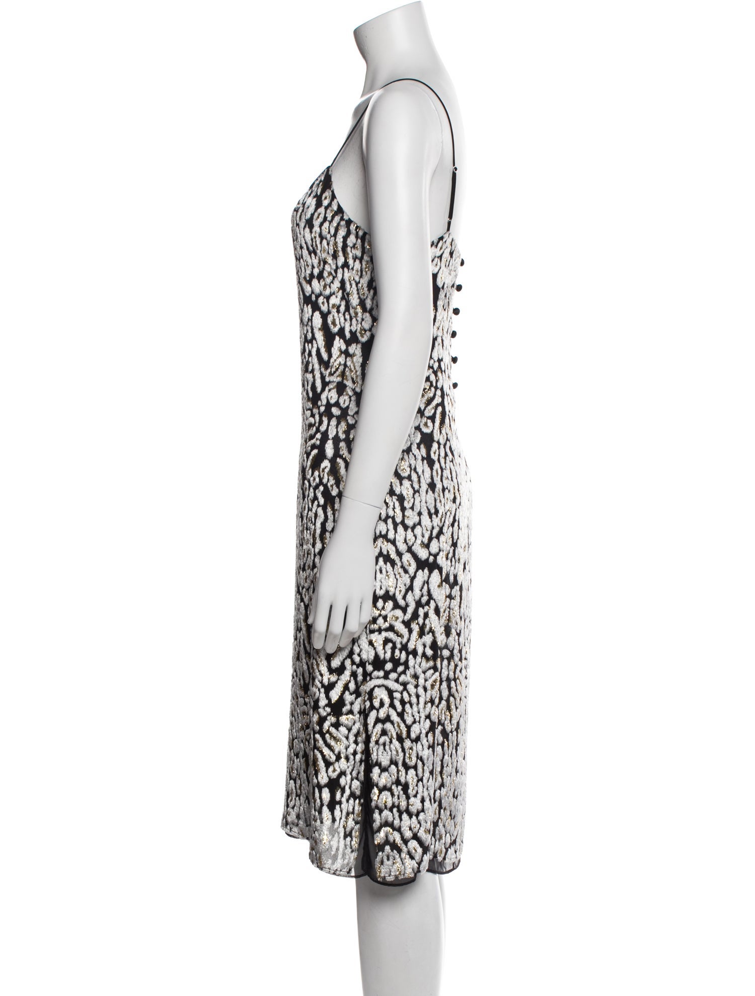 Adam Lippes Printed Knee-Length Dress