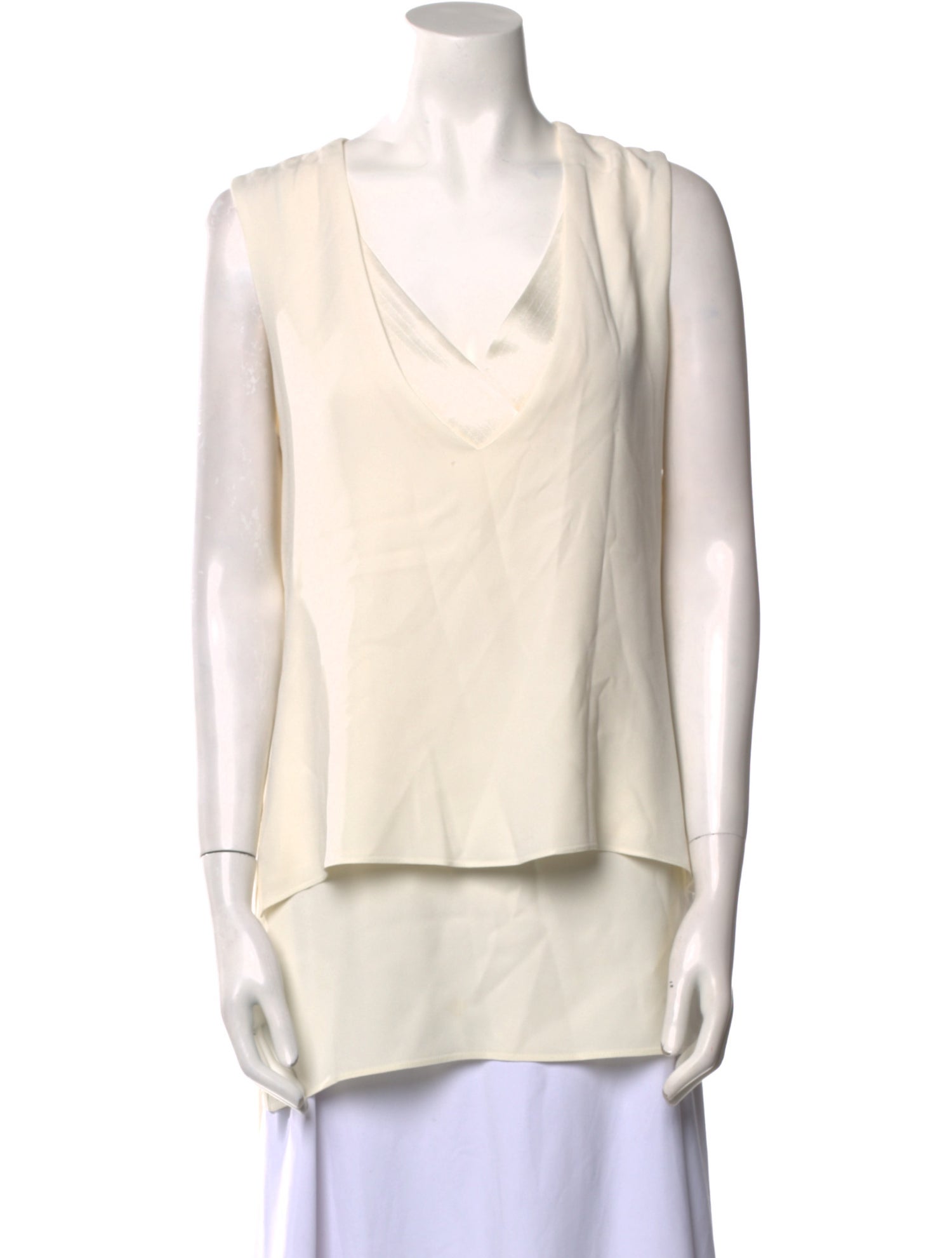Adam Lippes Cowl Neck Sleeveless Tunic