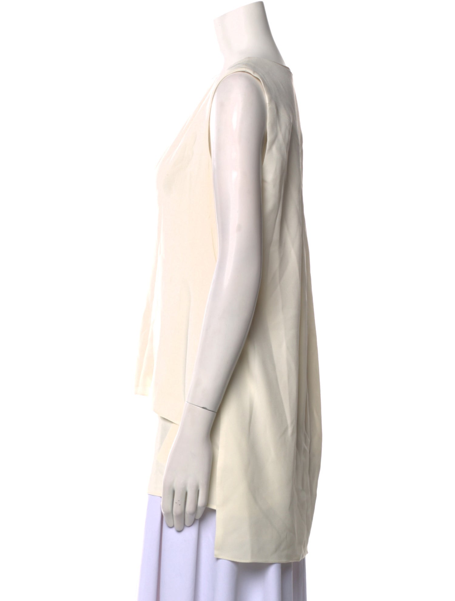 Adam Lippes Cowl Neck Sleeveless Tunic