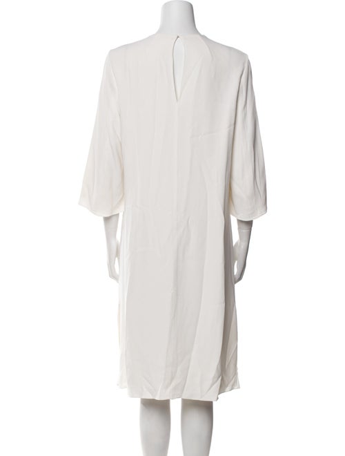 Adam Lippes Scoop Neck Midi Length Dress