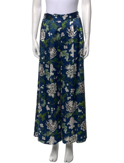 Adam Lippes Silk Wide Leg Pants