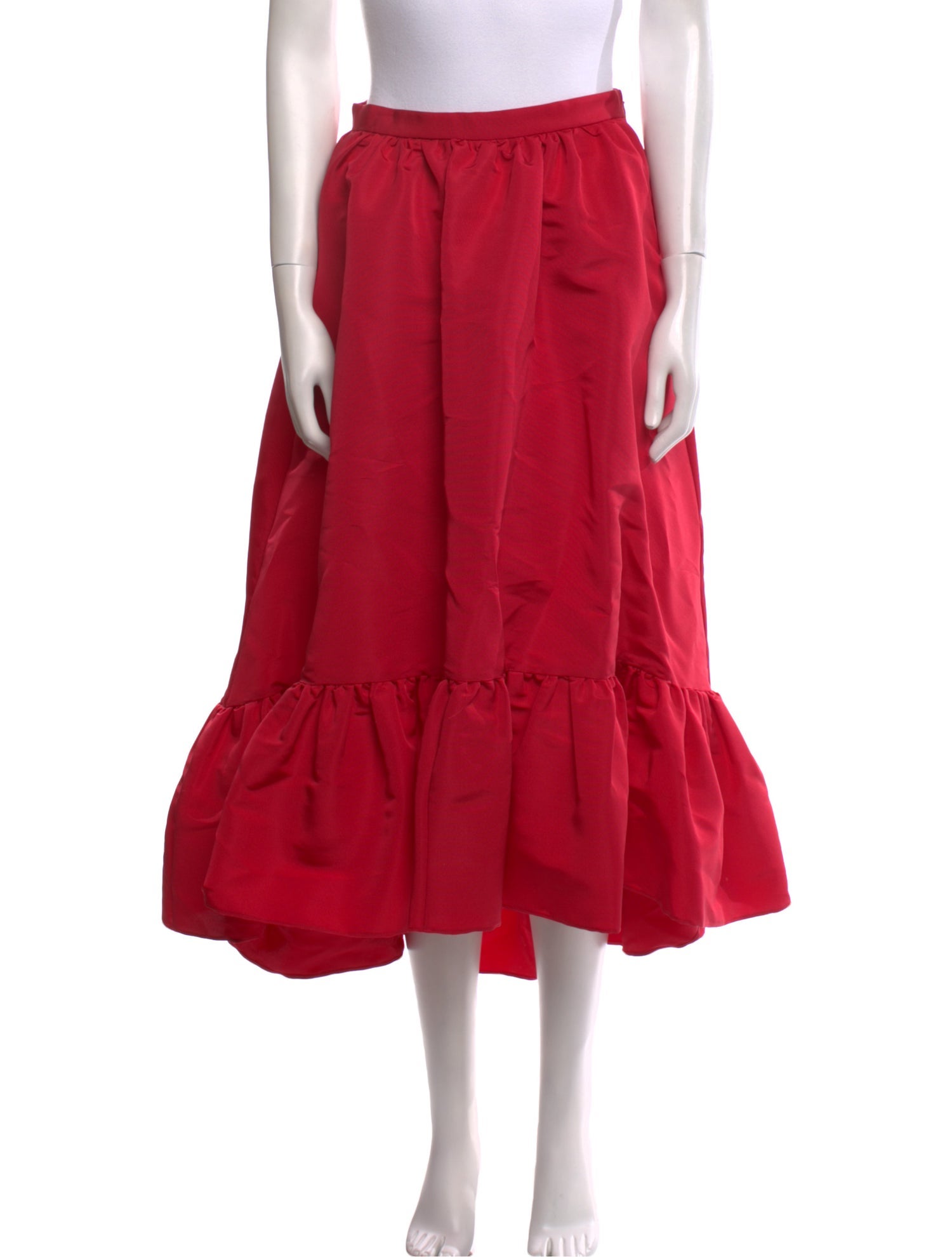 Adam Lippes Silk Midi Length Skirt