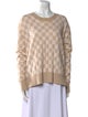 Adam Lippes Merino Wool Printed Sweater