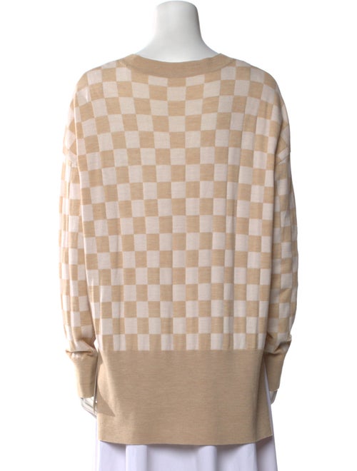 Adam Lippes Merino Wool Printed Sweater