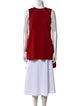 Adam Lippes Crew Neck Sleeveless Tunic