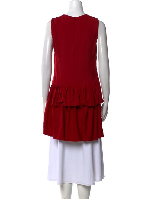 Adam Lippes Crew Neck Sleeveless Tunic