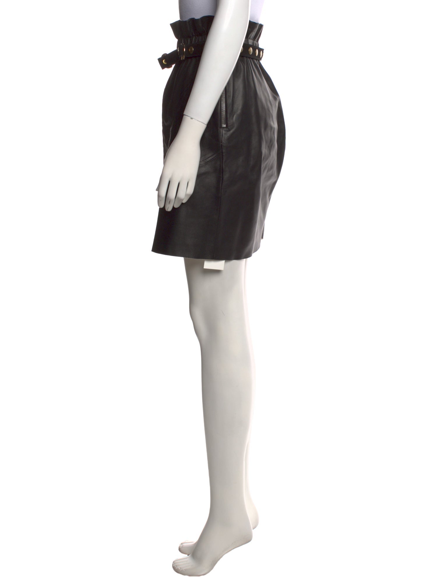 Adam Lippes Leather Knee-Length Skirt