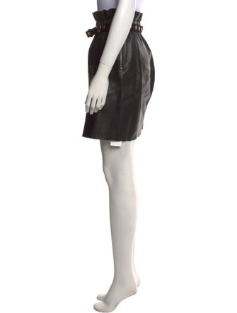 Adam Lippes Leather Knee-Length Skirt