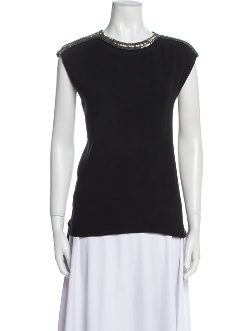 Adam Lippes Crew Neck Short Sleeve Top