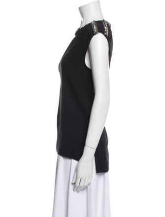 Adam Lippes Crew Neck Short Sleeve Top