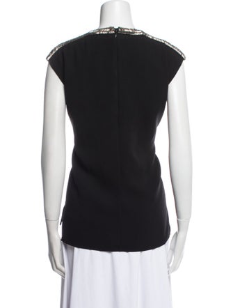 Adam Lippes Crew Neck Short Sleeve Top