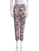 Adam Lippes Floral Print Skinny Leg Pants