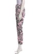 Adam Lippes Floral Print Skinny Leg Pants