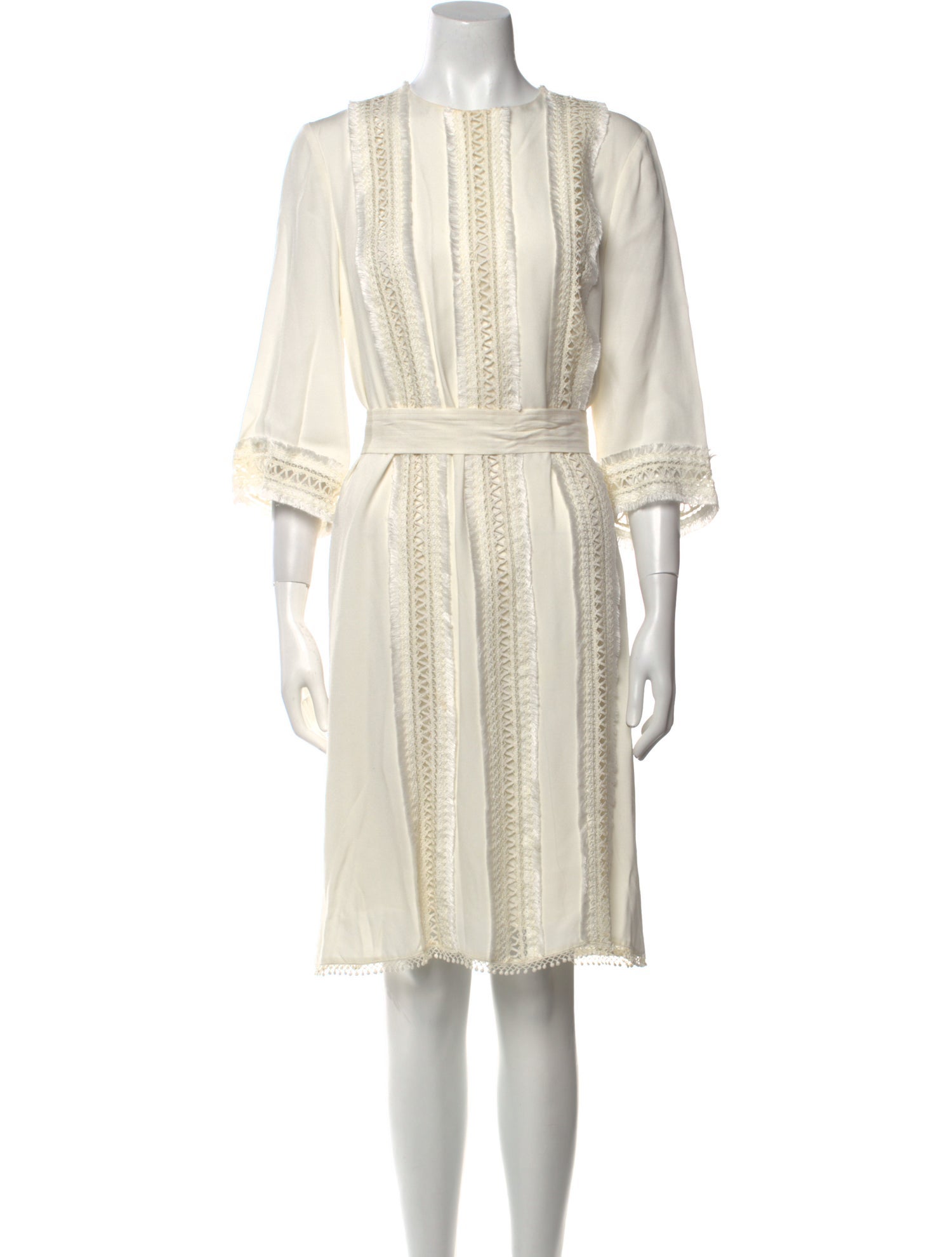Adam Lippes Silk Knee-Length Dress