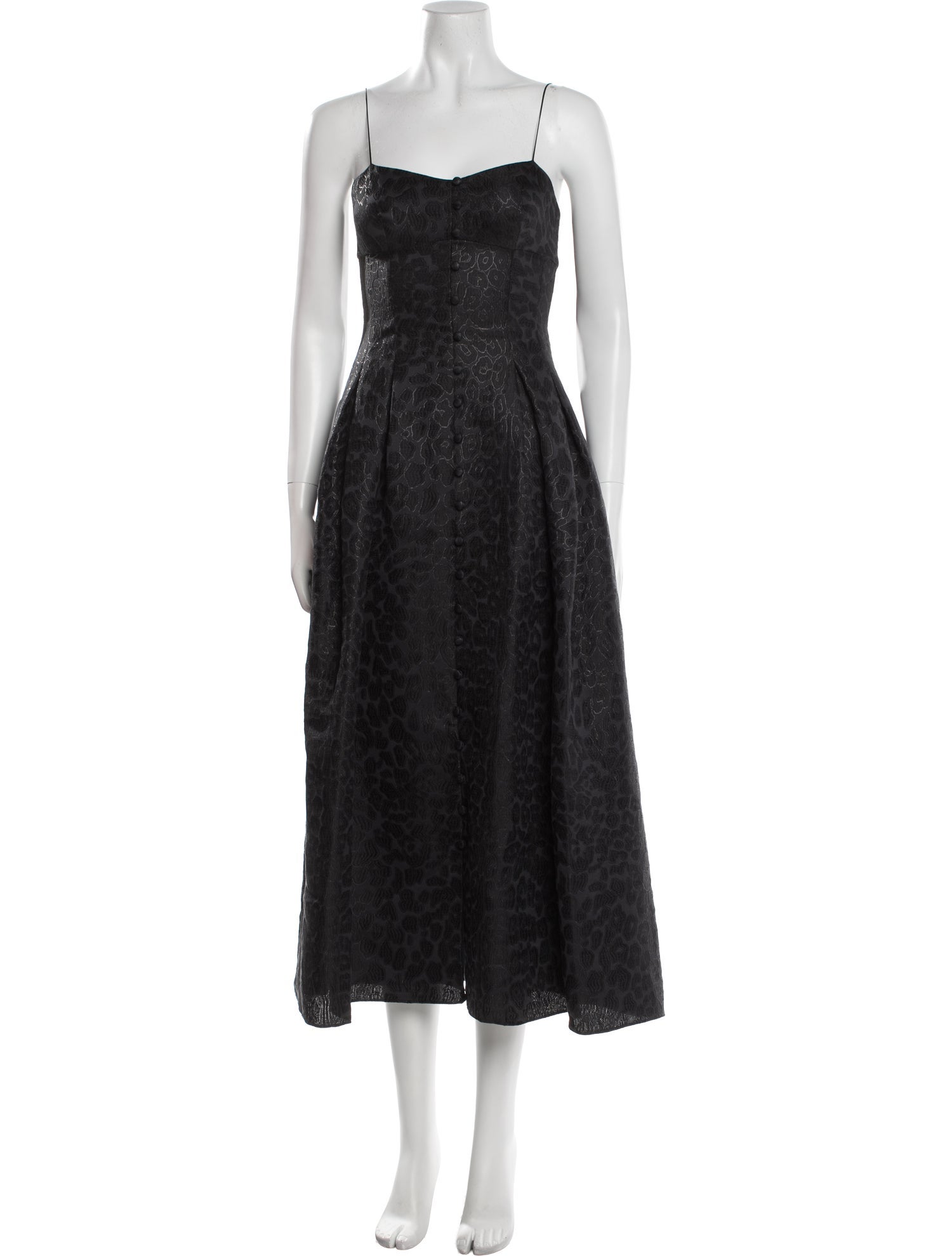 Adam Lippes Square Neckline Midi Length Dress w/ Tags