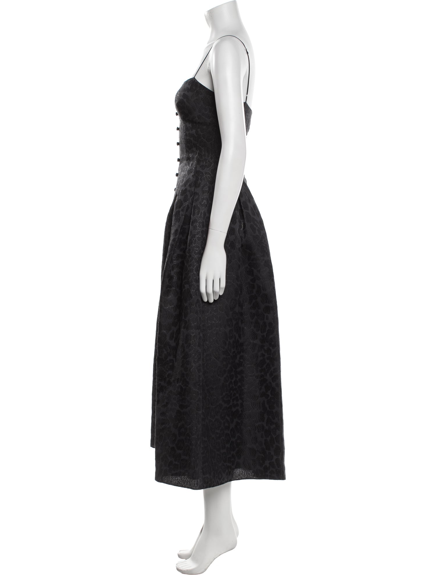 Adam Lippes Square Neckline Midi Length Dress w/ Tags