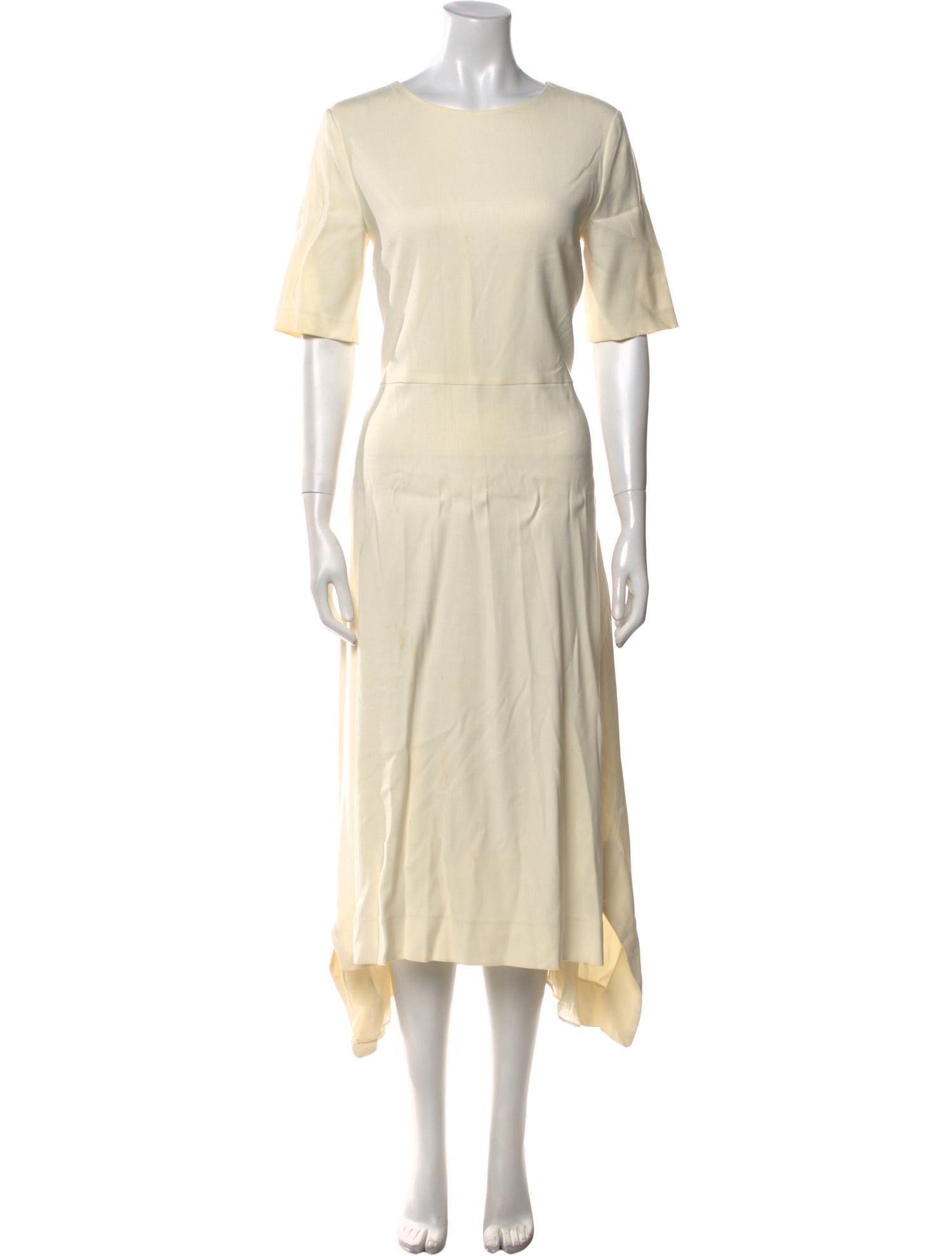 Adam Lippes Bateau Neckline Long Dress