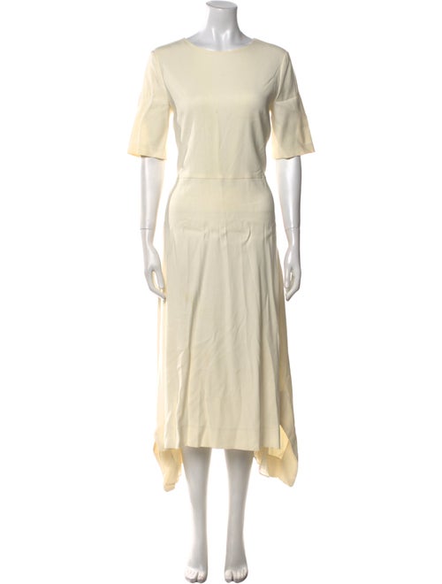 Adam Lippes Bateau Neckline Long Dress