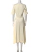 Adam Lippes Bateau Neckline Long Dress