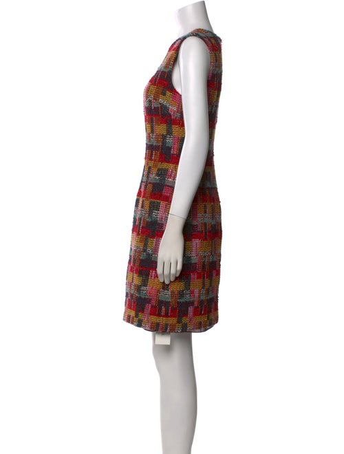 Adam Lippes Plaid Print Mini Dress