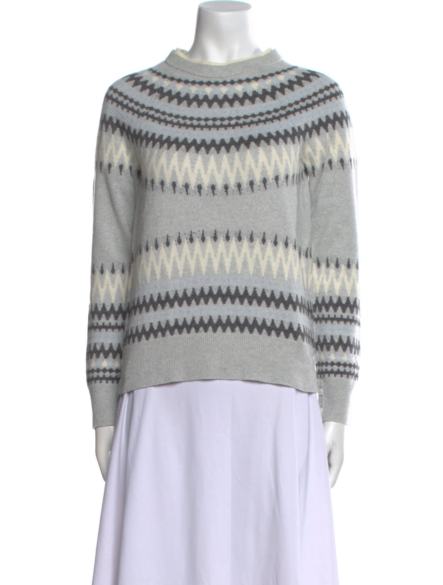 Adam Lippes Striped Turtleneck Sweater