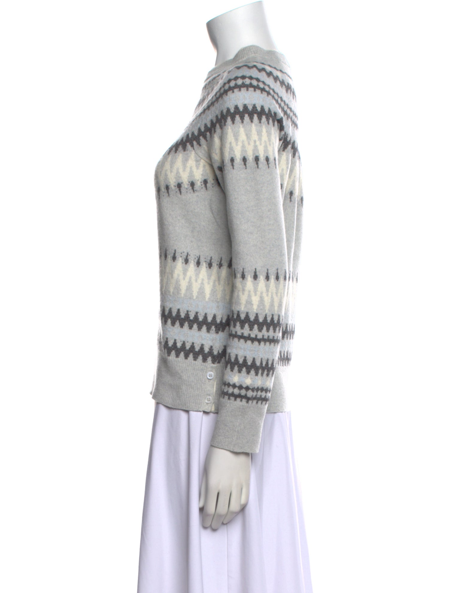 Adam Lippes Striped Turtleneck Sweater