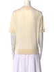 Adam Lippes Cashmere Mock Neck T-Shirt