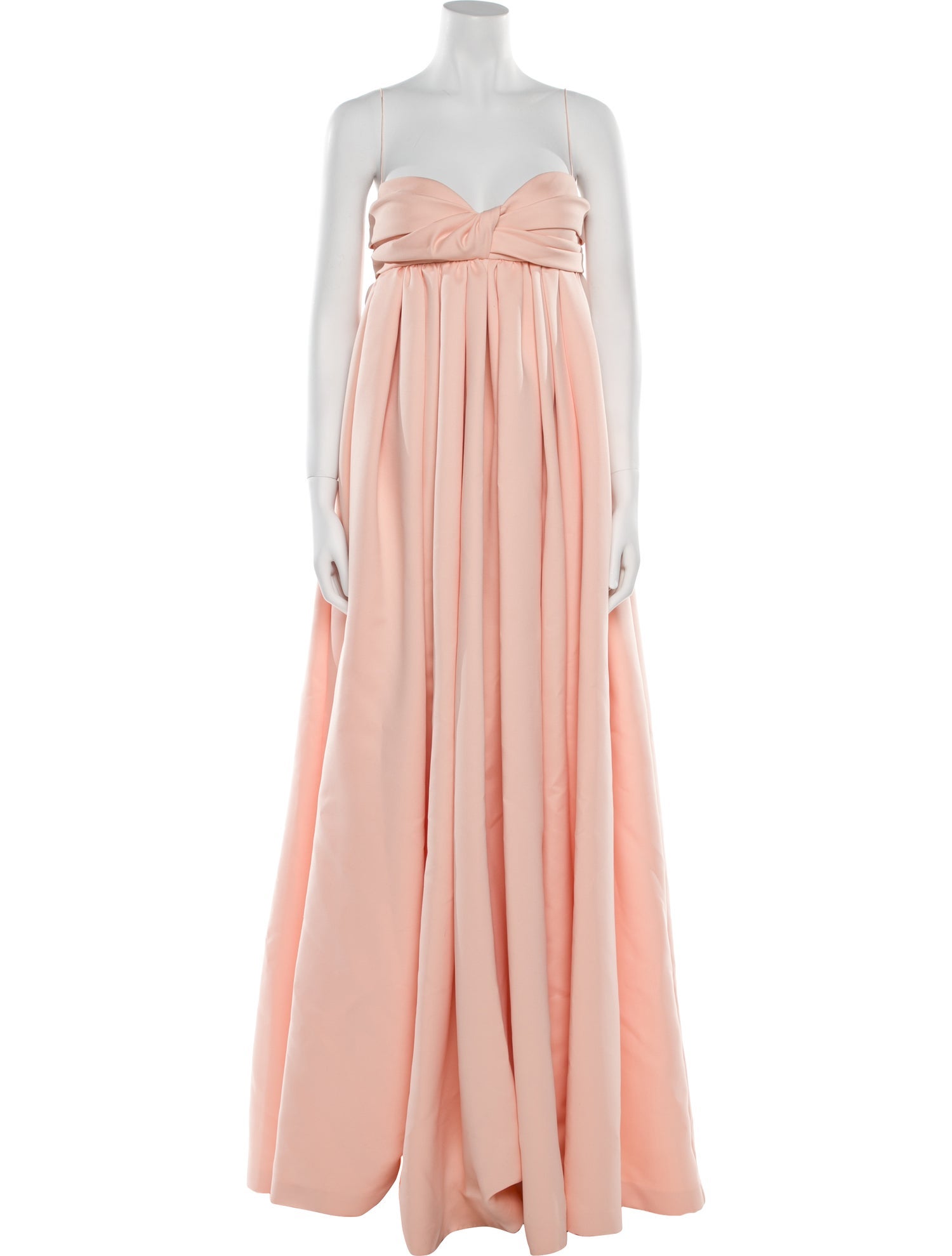 Adam Lippes Strapless Long Dress