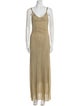 Adam Lippes V-Neck Long Dress