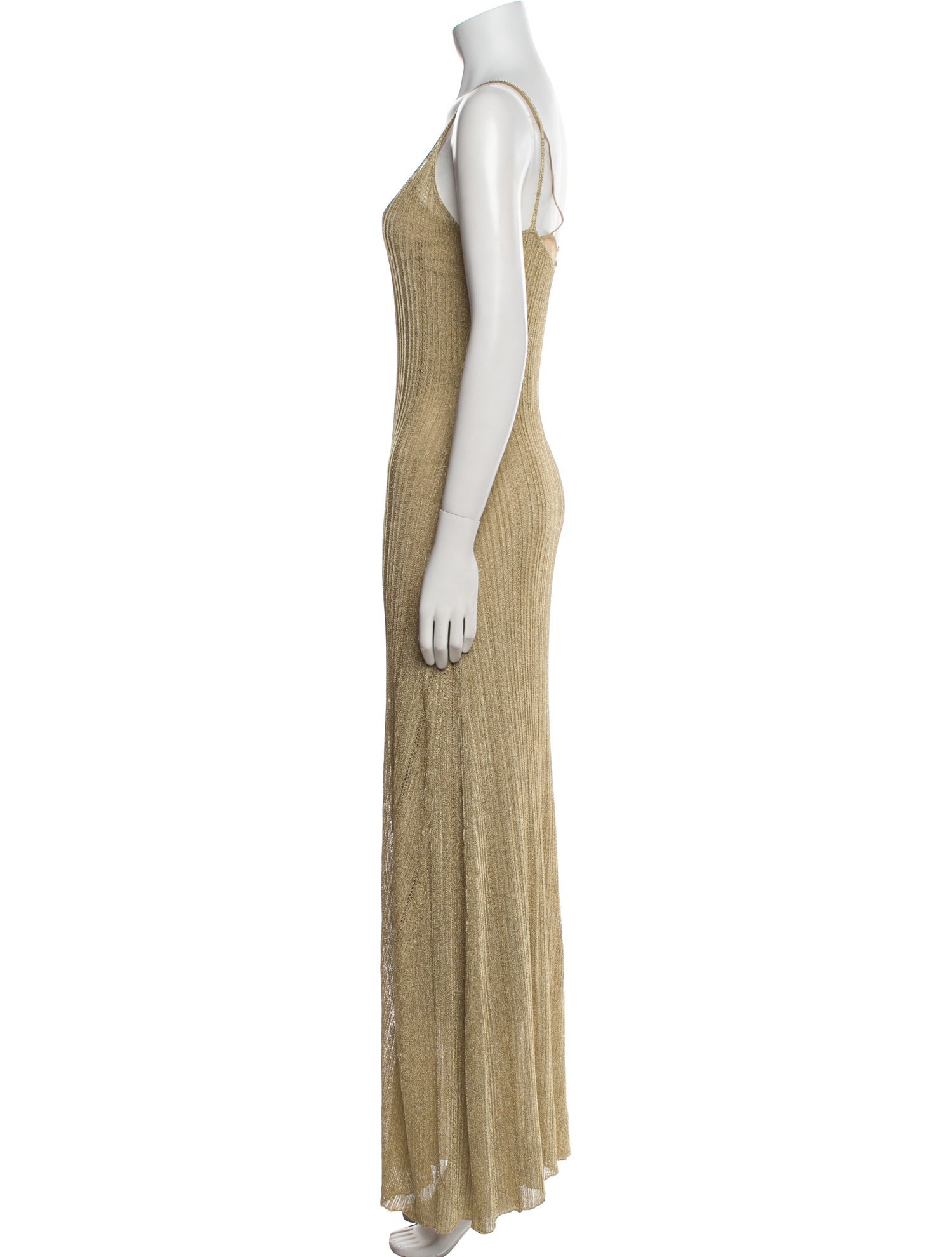 Adam Lippes V-Neck Long Dress