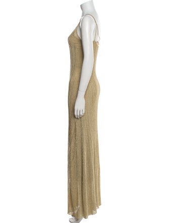 Adam Lippes V-Neck Long Dress