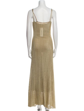 Adam Lippes V-Neck Long Dress