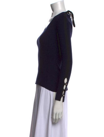 Adam Lippes Merino Wool Scoop Neck Sweater