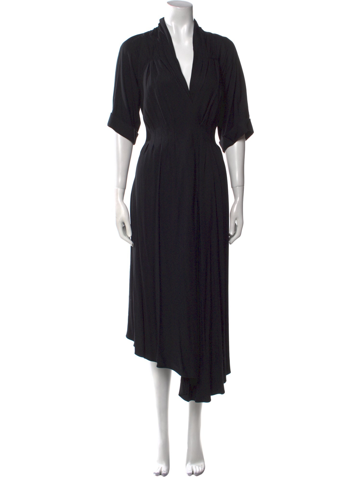 Adam Lippes V-Neck Long Dress