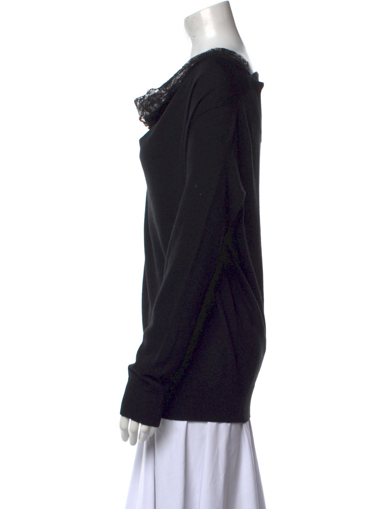 Adam Lippes Merino Wool Cowl Neck Sweatshirt w/ Tags